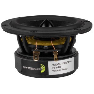 Main product image for Dayton Audio RS100P-4 4" Reference Paper Midwoof 295-369